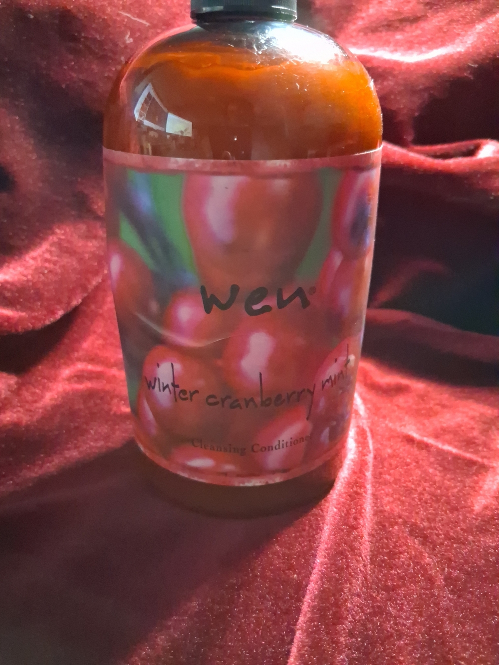 Wen Winter Cranberry Mint Cleansing Conditioner - Red